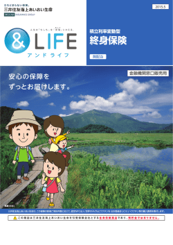 積立利率変動型終身保険 - 三井住友海上あいおい生命保険