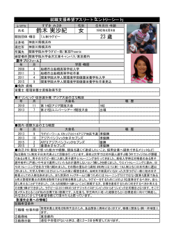 女 鈴木 実沙紀