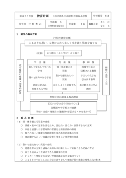 教育計画 - 久万高原町
