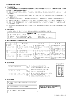 学校経営の概要 - 塩竈市立月見ヶ丘小学校