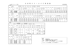時刻表 川本町スクールバス [ PDF 134.7KB]