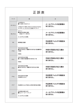 正誤表はこちらからダウンロード