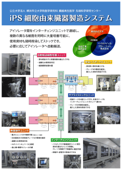 iPS 細胞由来臓器製造システム - バイオメディカ・ソリューション