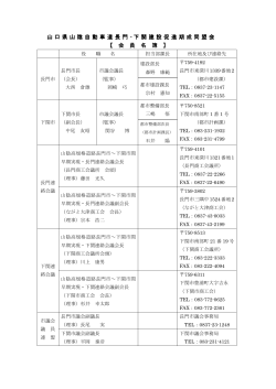 山 口 県 山 陰 自 動 車 道 長 門 ・ 下 関 建 設 促 進 期 成 同 盟