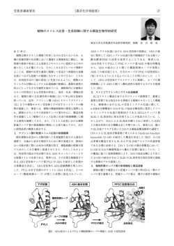 植物のストレス応答・生長制御に関する構造生物学的研究