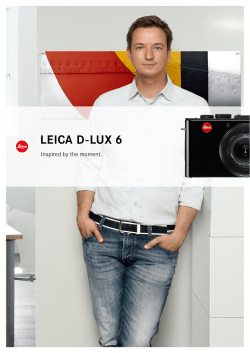 D - LUX 6 - Leica Camera AG