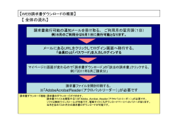 【 全体の流れ】 - ALSOK電報