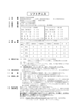 要項 - 新潟県中学校体育連盟