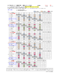 H27年度 松戸リーグ (市議長杯予選) （夏季サッカーリーグ大会） 5年の部