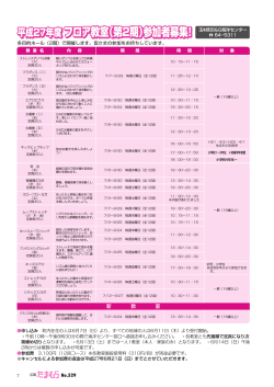 （第2期）参加者募集!