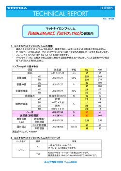 マットナイロンフィルム エンブレムNZ、セービックスYNZ