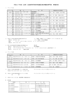 印刷 - 全国高体連自転車専門部