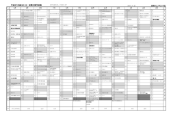 主な年間計画 - 八町小学校