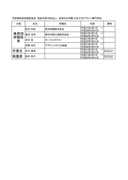 業界団 体関係 者