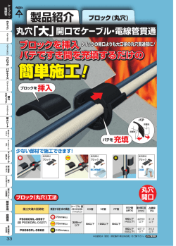 ブロック （丸穴）