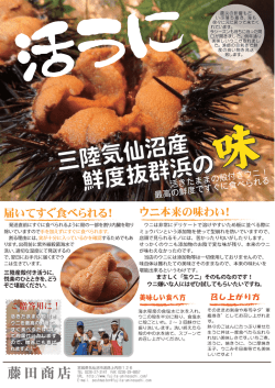 三陸気仙沼産 鮮度抜群浜 の