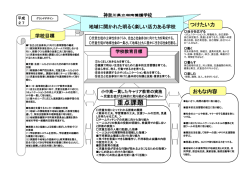 学校経営全体構想（ｸﾞﾗﾝﾄﾞﾃﾞﾞｻﾞｲﾝ：PDF）
