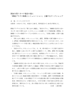 三浦幸俊日本原子力研究所 炉心プラズマ研究部