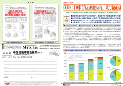 中国部品2015 おもてHP用 - 株式会社フォーイン 世界自動車産業専門