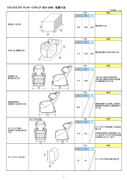 リラックスプロ マッサージチェア SKS