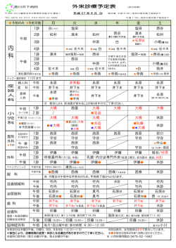 内 科 - 香川井下病院