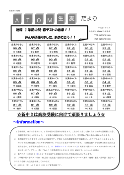 最新の成績アップデータは⇒こちら