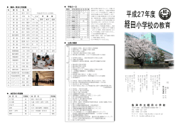 学校要覧をご覧下さい 5/1