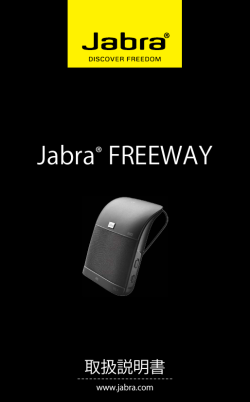 Jabra&reg; FREEWAY