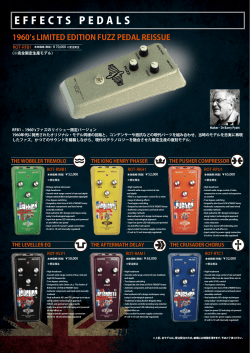 EFFECTS PEDALS
