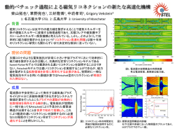 動的ペチェック過程による磁気リコネクションの新たな高速化機構