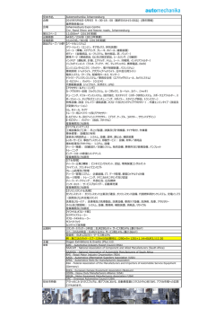 見本市名 Automechanika Johannesburg 会期 2015年5月6日