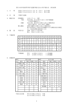 1． - 山口県高体連弓道専門部
