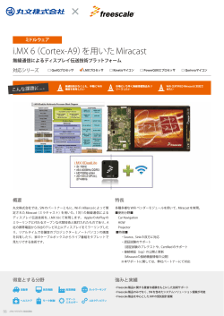 丸文株式会社 - APS - ARMパートナー事例集