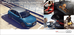 Audi A1 Accessory Life Style Package