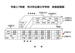 校舎配置図