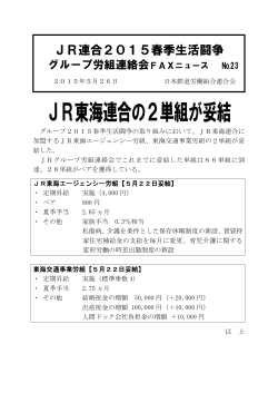 No.23 - JR連合