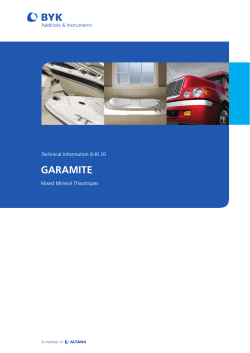 GaramitE - BYK Additives & Instruments