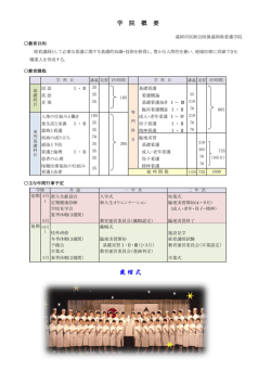 学 院 概 要 - 盛岡市医師会