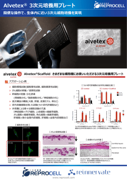 Alvetex&reg; 3次元培養用プレート
