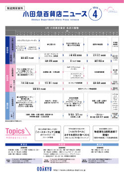 Topics - 小田急百貨店