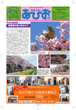 上尾商工会議所情報紙 『あぴお』 2015年4月号（PDFファイル)