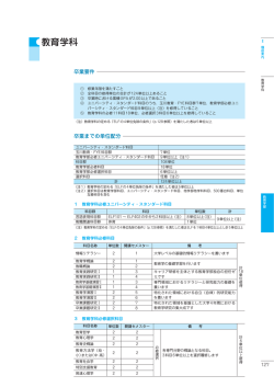 【教育学科】履修案内 - 玉川大学・玉川学園