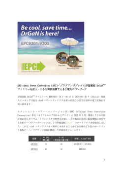 プラグアンドプレイの評価基板DrGaNPLUSファ ミリーを拡大