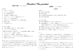 President / Vice