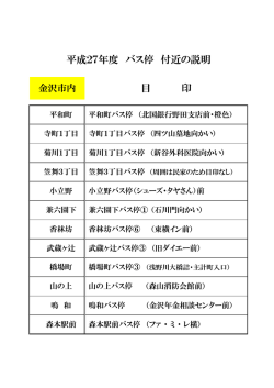 ファンバス停所在地一覧