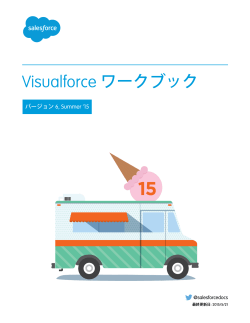Visualforce ワークブック