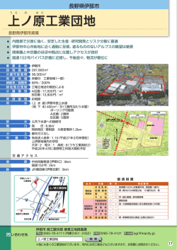 上ノ原工業団地 上ノ原工業団地