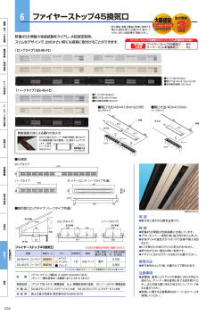 ファイヤーストップ45換気口