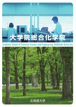 北海道大学大学院総合化学院概要