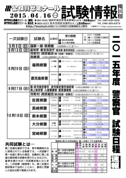 試験情報No.04